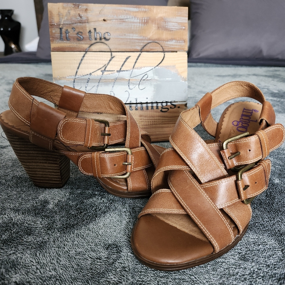 Indigo sandals